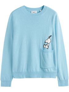 Chinti & Parker x Peanuts pull Peek Pocket - Bleu