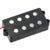 Fazley 10571 humbucker (halspositie) voor elektrische basgitaar