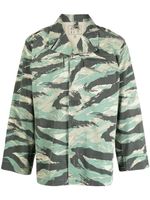 Maharishi chemise à imprimé camouflage - Vert