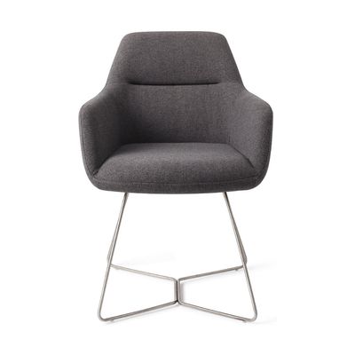 Jesper Home Kinko eetkamerstoel Shadow beehive steel