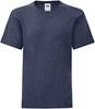 Fruit Of The Loom F130K Kids´ Iconic T - Heather Navy - 164