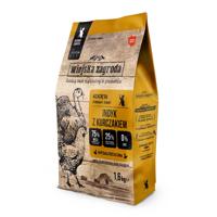 WIEJSKA ZAGRODA Turkey and chicken for kittens - droog kattenvoer - 1,6kg