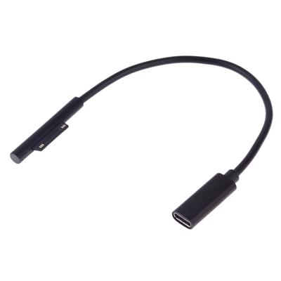 Microsoft Surface Pro 6/5 naar USB-C/type-C Female interfaces power adapter oplader kabel