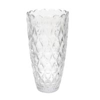 Bloemenvaas - helder glas - D15 x 30 cm - thumbnail
