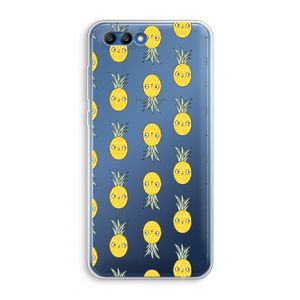 Ananas: Honor 10 Transparant Hoesje