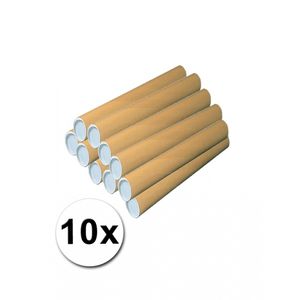 10x Kartonnen hobby kokers 50 cm   -