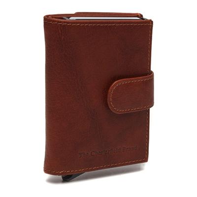 Chesterfield Portemonnee met Figuretta Wallet Mannheim Cognac