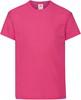 Fruit Of The Loom F110K Kids´ Original T - Fuchsia - 140