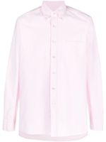 D4.0 chemise en coton à col boutonné - Rose