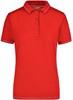 James & Nicholson JN568 Ladies´ Elastic Polo - Red/White - S