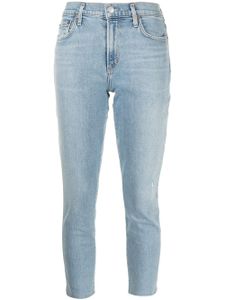 AGOLDE jean skinny à effet usé - Bleu