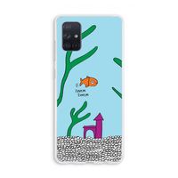 Aquarium: Galaxy A71 Transparant Hoesje