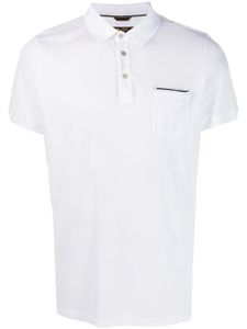 Moorer polo Peschici-JTP en coton - Blanc