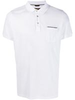 Moorer polo Peschici-JTP en coton - Blanc