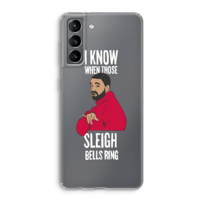 Sleigh Bells Ring: Samsung Galaxy S21 Transparant Hoesje