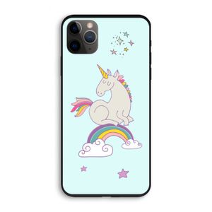 Regenboog eenhoorn: iPhone 11 Pro Biologisch afbreekbaar hoesje