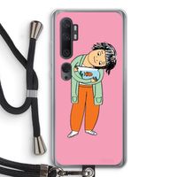 Visknuffel: Xiaomi Mi Note 10 Transparant Hoesje met koord