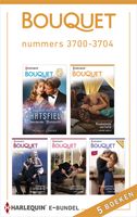 Bouquet e-bundel nummers 3700-3704 (5-in-1) - Michelle Conder, Annie West, Victoria Parker, Maggie Cox, Cathy Williams - ebook