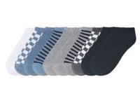 pepperts! 10 paar kinder sokken (blauw/wit/grijs/marineblauw, 39-42)