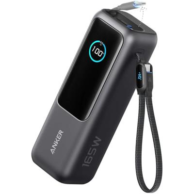 AnkerPower Bank (25K 165W Built-In USB-C and Retractable Cable) Powerbank