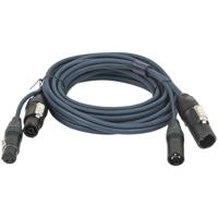 DAP FP-13 hybride kabel PowerCON True1 - 3p XLR 1.5 meter