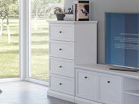 Commode LUMPA 4 lades grafiet