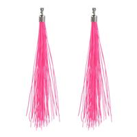 Boland Oorbellen festival neon roze, 20cm