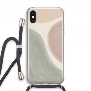 Geo #6: iPhone XS Max Transparant Hoesje met koord