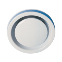 Brandwerend Afvoerventiel Rond - Ø 125mm - Wit