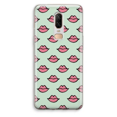 Lipjes: OnePlus 6 Transparant Hoesje