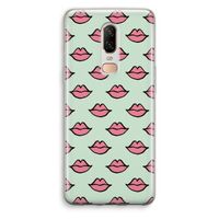 Lipjes: OnePlus 6 Transparant Hoesje Lipjes: OnePlus 6 Transparant Hoesje