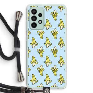 Bananas: Samsung Galaxy A52s 5G Transparant Hoesje met koord
