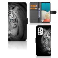 Samsung Galaxy A53 | Telefoonhoesje | Met pasjeshouder | Tijger Samsung Galaxy A53 | Telefoonhoesje | Met pasjeshouder | Tijger