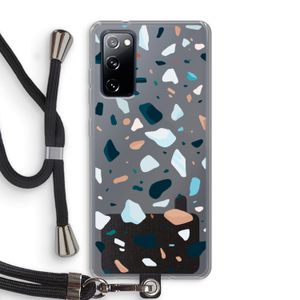 Terrazzo N°13: Samsung Galaxy S20 FE / S20 FE 5G Transparant Hoesje met koord