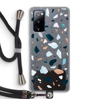 Terrazzo N°13: Samsung Galaxy S20 FE / S20 FE 5G Transparant Hoesje met koord