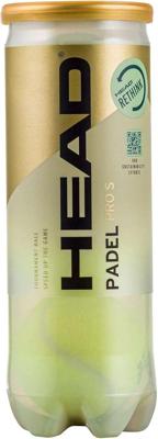 HEAD PADEL BALLS PRO S TRI-PACK