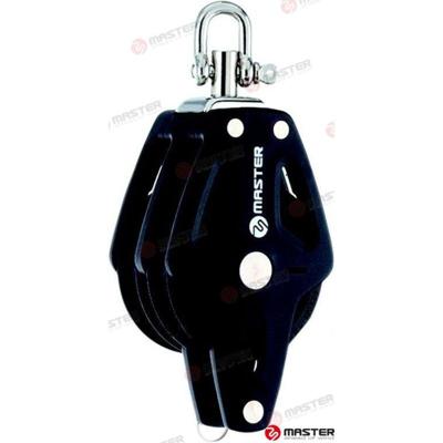 MVBP7204F - DUBBELE LAGERPOELIE MET 72MM WORTEL