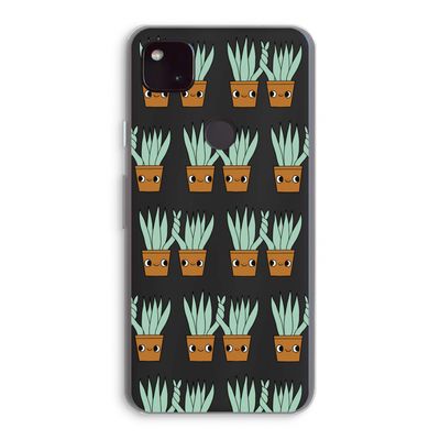Sansevieria: Google Pixel 4a 5G Transparant Hoesje