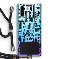 Moroccan Print: Huawei P30 Transparant Hoesje met koord