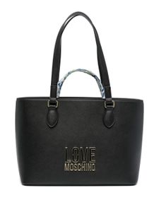 Love Moschino sac porté épaule à logo - Noir