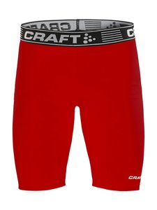 Craft 1906858 Pro Control Compression Short Tights Unisex - Bright Red - S