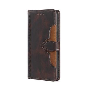 Samsung Galaxy S10 hoesje - Bookcase - Pasjeshouder - Portemonnee - Kunstleer - Bruin