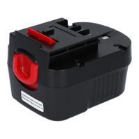 Black & Decker Yanec gereedschap accu 12v 2ah ni-mh voor b&d schuif