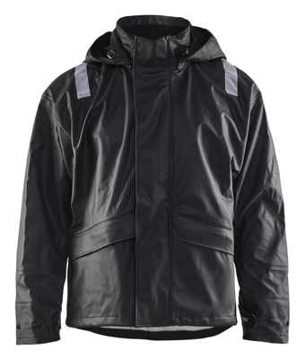 Blåkläder Regenjas High-Vis LEVEL 2 43022003 | Zwart | Maat 4XL - 7330509284902