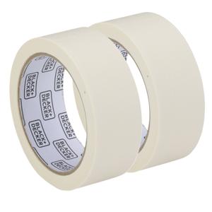 Afplaktape/schilderstape - 2x - wit - 36mm x 25m - voor binnen/buiten