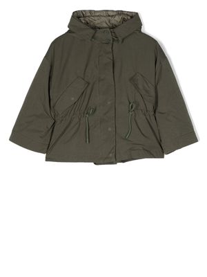 Aspesi Kids imperméable à capuche - Vert