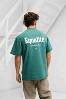 Equalité Mirage Oversized T-Shirt Heren Groen - Maat XXS - Kleur: Groen | Soccerfanshop