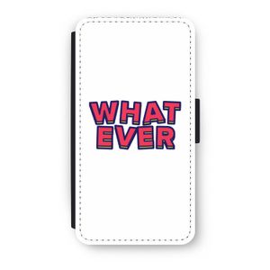 Whatever: iPhone XS Flip Hoesje