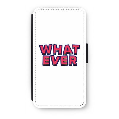 Whatever: iPhone XS Flip Hoesje