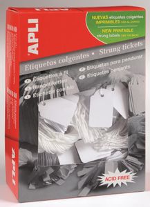 Apli draadetiketten ft 22 x 35 mm (b x h) (390), doos van 500 stuks